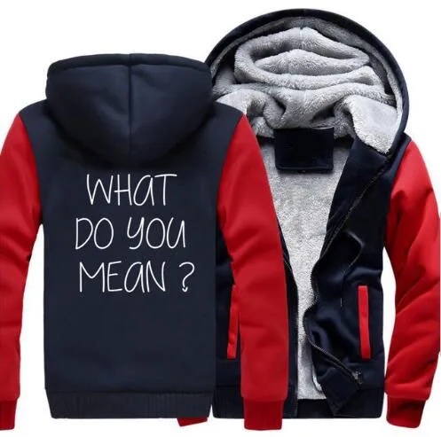 What Do You Mean Justin Bieber Hoodies Sweatshirt Men 2018 Hot Sale Winter Warm Plus Size Hoodie 5XL Letter Print Sportwear Male
