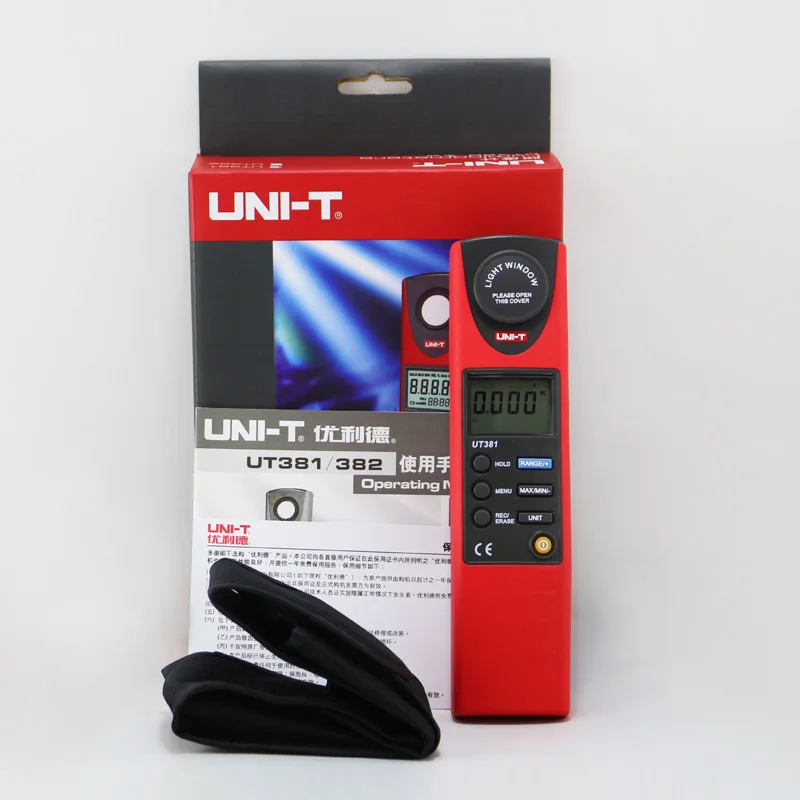Uni-T UT381 20000 Lux Luminometer Lux Light Meter Data Logging Luminosity Tes cm Uni-T UT381 20000 Lux Luminometer Lux Light Meter Data Logging Luminosity Tes cm
