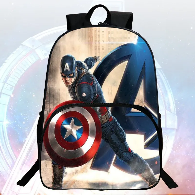 Новая мода полиэстер 16-дюймов печать флеш-накопителей “Мстители” с героями мультфильмов «Халк», детский рюкзак для Одежда для подростков; для мальчиков школьный рюкзак для детей школьные сумки