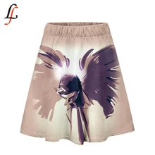 Supernatura 3D короткое платье с принтом летнее повседневное Harajuku женское сексуальное короткое платье горячая Распродажа SaleLeisure стиль