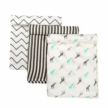 Puseky Конверт для новорожденных Мультфильм постельные принадлежности пеленание одеяло теплое детское одеяло хлопок пеленание полотенце 120x120 см муслин