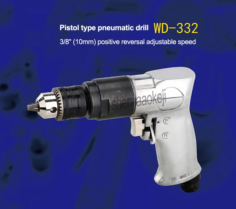 ZYL-YL Portable Practica Pneumatic 3/8 Industrial Grade Pneumatic Drill Hand Tools Industrial Drilling Machine with Geared Straight Air Drill 10mm ZYL-YL Portable Practica Pneumatic 3/8 Industrial Grade Pneumatic Drill Hand Tools Industrial Drilling Machine with Geared Straight Air Drill 10mm