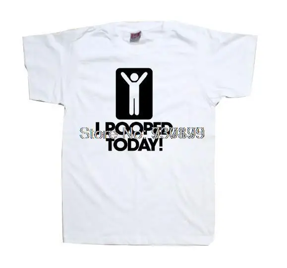 I poped Today tees Футболка Топ унисекс Мужские Женские Унисекс|Футболки| |