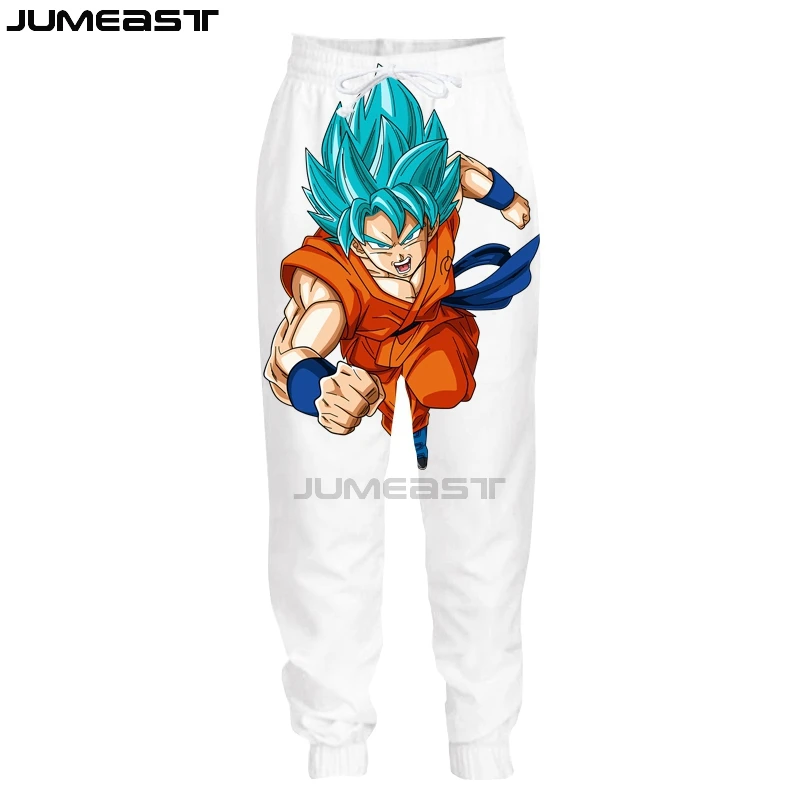 Jumeast бренд для мужчин/женщин 3D печатных аниме Dragon Ball повседневные длинные штаны спортивный пуловер длина пот брюки модные брюки - Цвет: 29