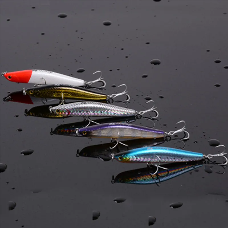 

BaMMax Fishing lure 15g/25g 82mm/105mm minnow Sink Hard Bait Artificial Crankbait with Treble Hook Swimbait Fishing tackle pesca