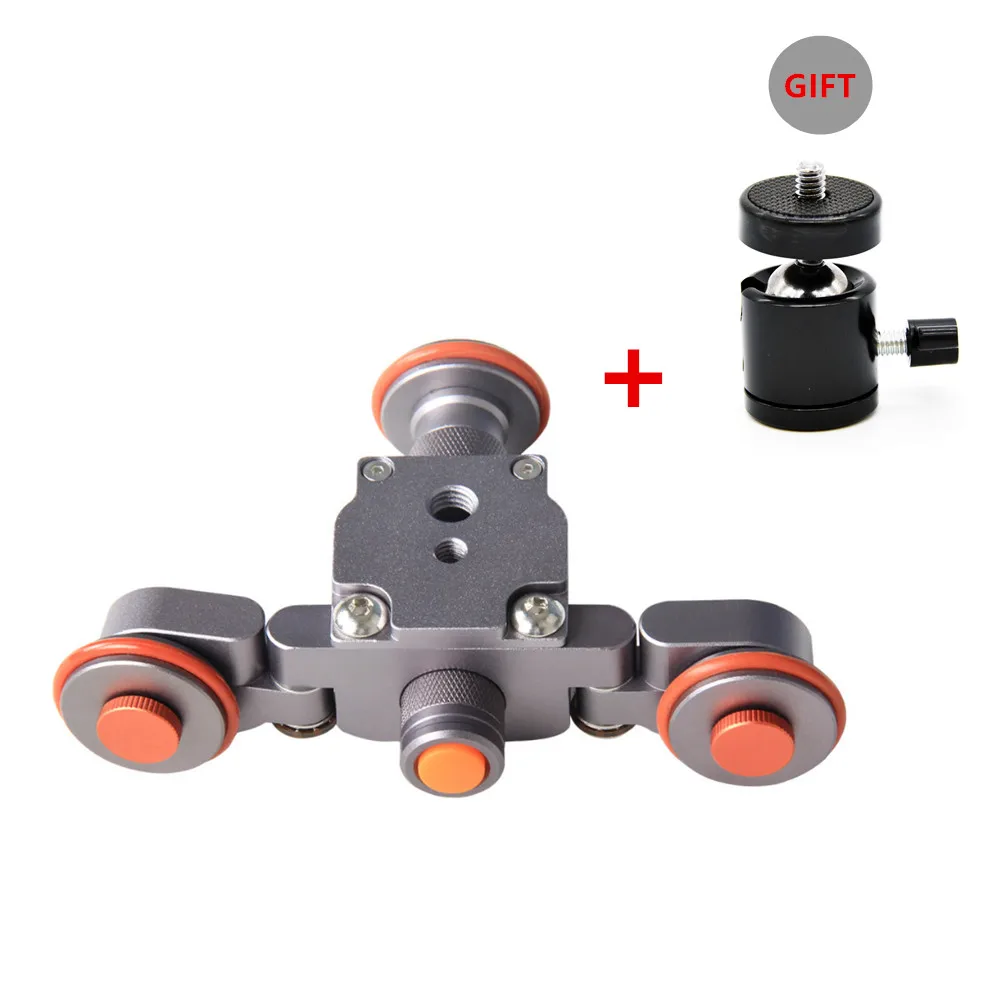 New Arrival Mini Motorized Electric Camera Dolly Car Track Slider