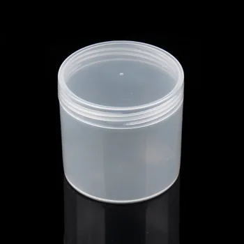 

High Quality 5pcs 6.6*6.3mm Plastic Clear Round Capping Storage Container Jewelry Bead Display Boxes Accessories Supplies F3073