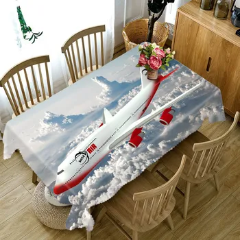 

Rectangular aircraft Tablecloths Wedding Round Table cloth Waterproof Christmas Cabinet cover Customized size Pillowcase