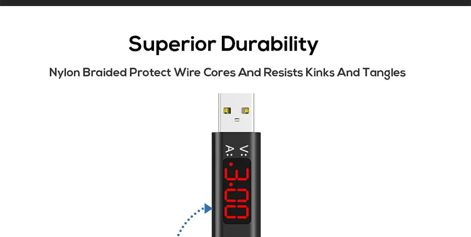 TOPK 3A(макс.) кабель usb type-C в нейлоновой оплетке для быстрой синхронизации и передачи данных QC 3,0 кабель USB C type-C