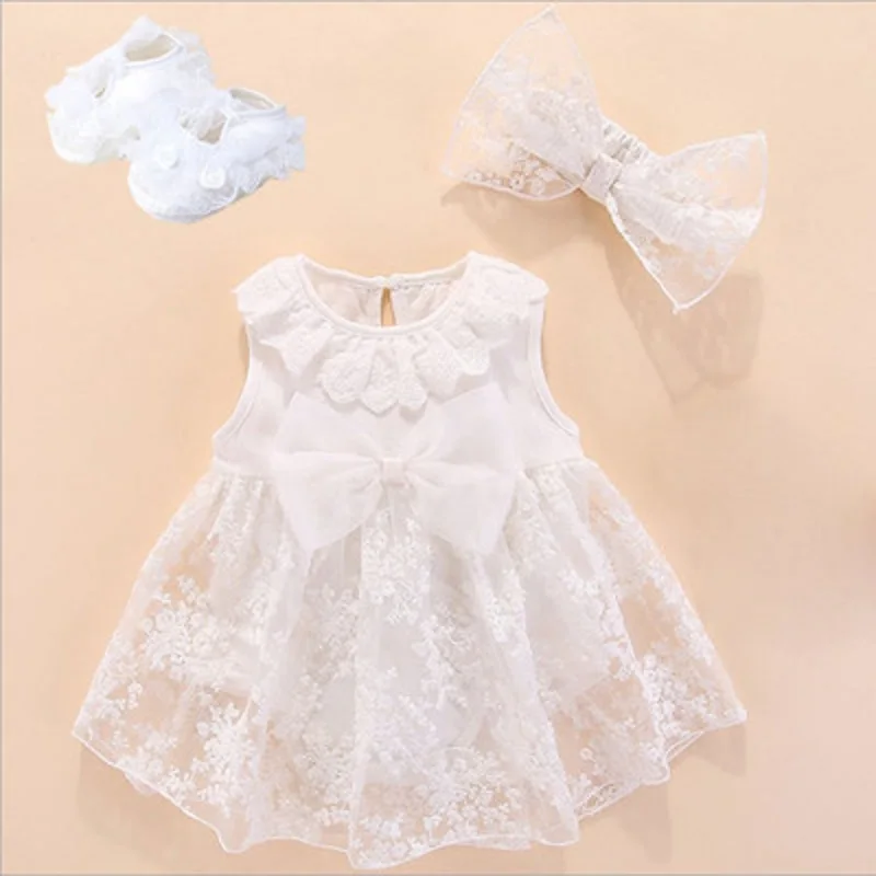 Платье и Одежда для новорожденных девочек, кружевное платье с бантом для первого дня рождения для маленьких девочек, платья для новорожденных девочек 3, 6, 9 месяцев - Цвет: mode 6.3