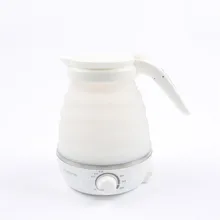 CUKYI центров Универсальный складной чайник электрический 110-240 В Электрочайники Портативный бойлер силиконовые путешествия чайник 3 в 1 ЕС /US/UK Plug