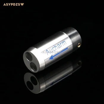 

4PCS Aluminum silver Power amplifier DIY Y splitter branch wire box Speaker cable splitter ring