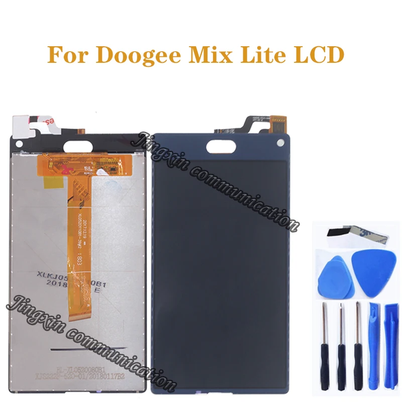 

5.2" for Doogee Mix Lite LCD display + touch screen digital converter replacement for DOOGEE MIX LITE repair parts free tool