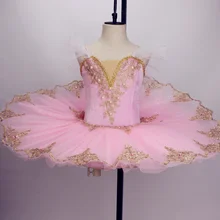 Новинка, профессиональная балетная юбка-пачка с блестками, розовый/синий, для детей и взрослых, Лебединое озеро, балетные костюмы для девочек, блинная пачка