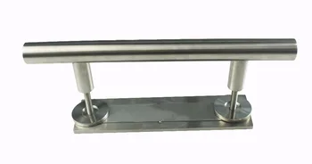 

Wood door handle Stainless Steel Sliding Barn Door Pull Handle brushed Nickel door handle