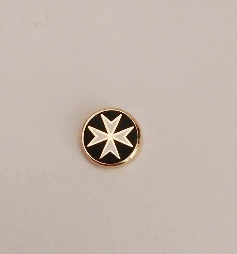 

Wholesale Cute 7mmX7mm Masonic Freemasonary Free Masons Maltese Cross Lapel Pin Badge