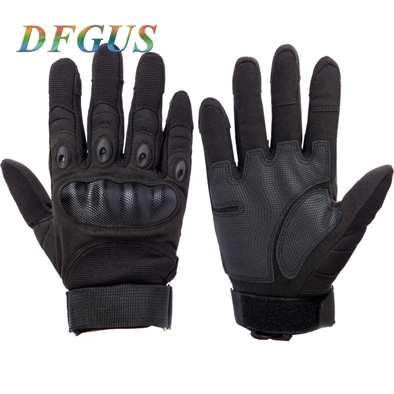 2020 Men's Tactical Gloves Outdoor Sport Full Gloves Mittens Military Combat Microfiber Fabric Anti-slip guantes Tactical Gloves