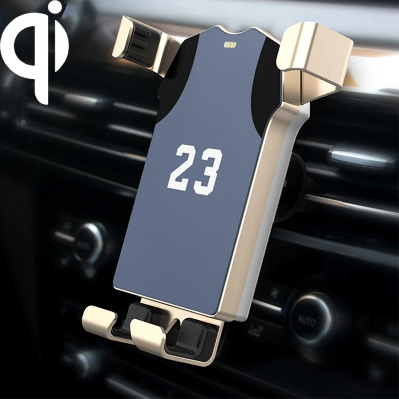 

Haweel Universal QI Wireless Charging Car Mount Holder 5V2A Fast Charging Wireless Charger Stand For iPhone X Samsung Smartphone