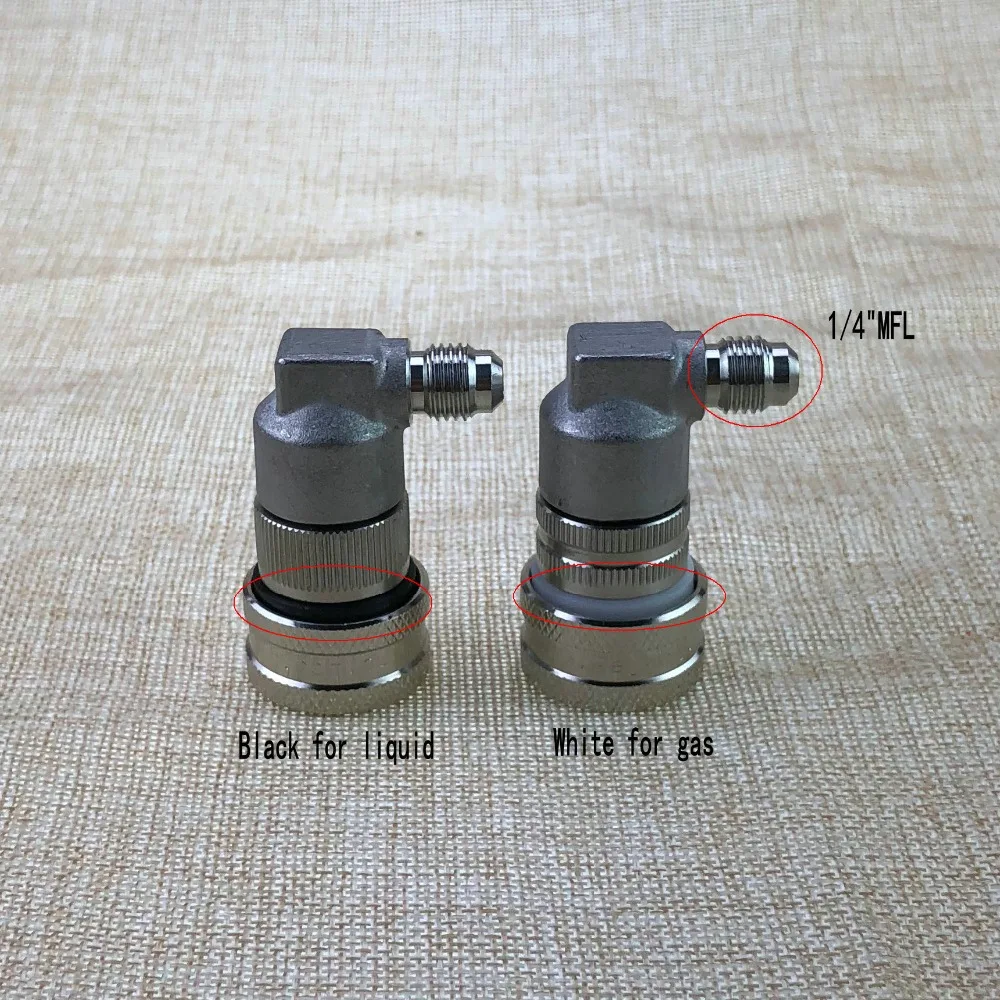 

Stainless Steel Thread Liquid and Gas Ball Lock Disconnect Cornelius Style Home Brew Beer Kegs Repair DISCONNECTS