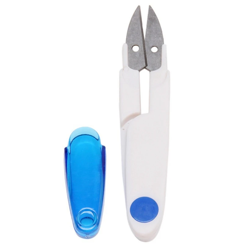 

DIY Sewing Accessories Tailor Scissors Cross Stitch Snips With Cover For Thrum Thread Fish Line Cutter Trimmer Scissors New