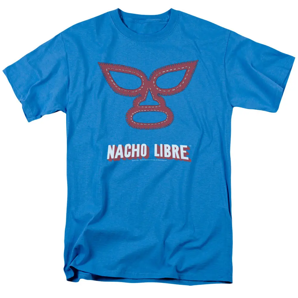 Nacho Libre Movie MASK Лицензированная взрослая футболка все размеры летняя хлопковая