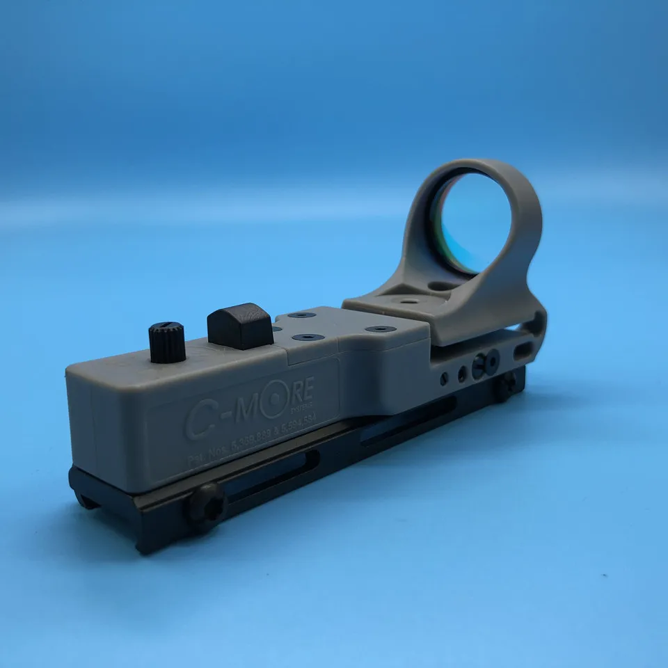 Тактический красный точечный прицел EX 182 элемент SeeMore Railway Reflex C-MORE Red Dot Sight 6 цветов оптика охотничий прицел для страйкбола