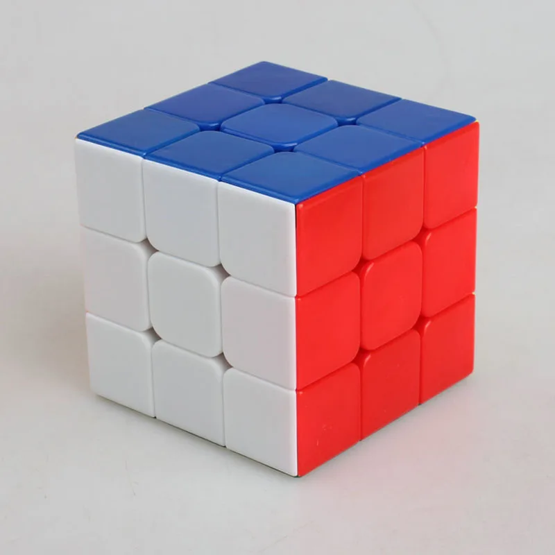 

Professional Shengshou Stickerless Rainbow Color Magic Cube 3x3x3 Educational Speed Cube Puzzle Toy Free Shipping