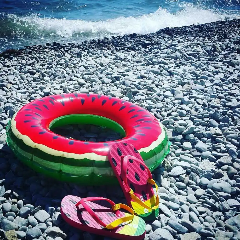Пляж или бассейн Плавание кольцо надувные ПВХ арбуз для взрослых и детей фрукты плавательный круг 60 см 70 см 80 см 90 см 120 см