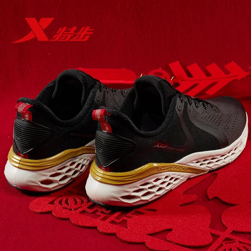 981119110178 DYNAMIC FOAM Xtep men running shoes spring comfortable sports sneakers soft running shoe for men