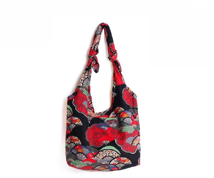 women handbag Large Bohemian Hippie Cloth Crossbody Shoulder Bag Adjustable Strap (7)