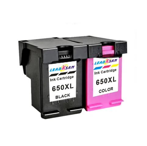 4х чернильный картридж leadksam совместимый с hp650 650XL 650 Deskjet Ink Advantage 1015 1515 2515 2545 2645 3515 3545