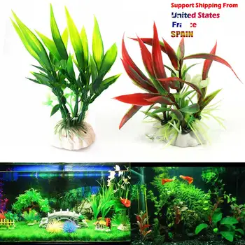 

2 colors Aquarium decoration fish tank Landscaping Artificial plant Simulation Aquatic Plants Grass aquarium accessories