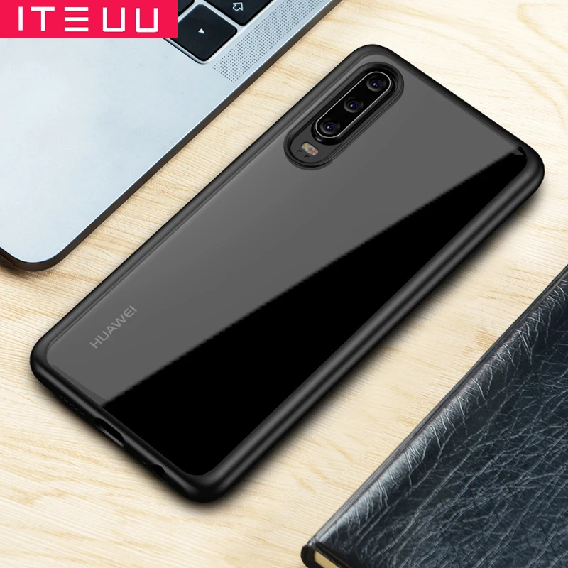 Противоударный прозрачный чехол ITEUU для Huawei P30 PRO Lite акриловые чехлы из ТПУ P30PRO