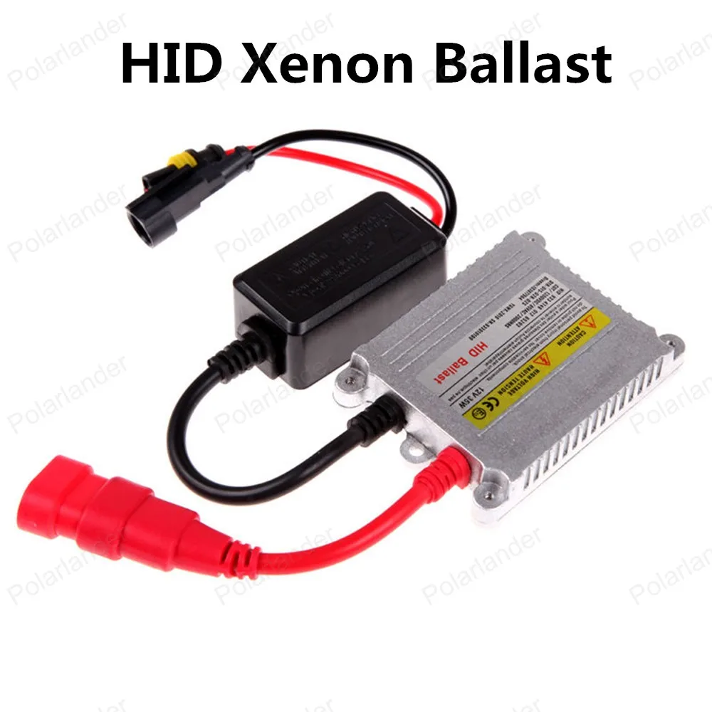 

Polarlander 2pcs Good Quality 35W Silver AC DC Ballast HID Xenon Ballast for Auto Headlight HID Xenon Bulb Lamp Black