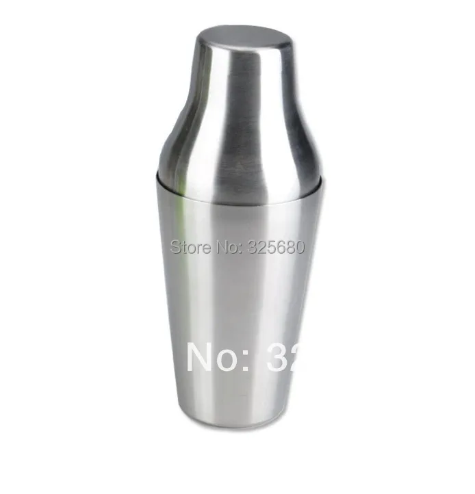 

600ML Thicken High Quality Stainless Steel Two-stage Cocktail Shaker Wine Sets Bartender Bartending Bar Tools Free shipping
