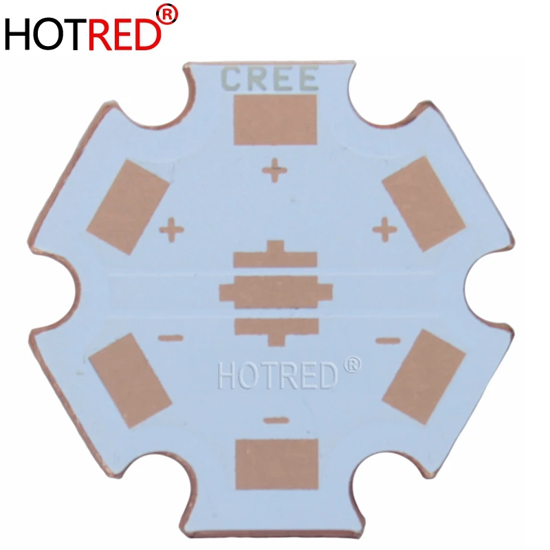 20 шт. Cree XPE XP E/XTE XT E/XPG G 3535 светодиодный PCB медная плата мм 16 для DIY светильник|cree xpe|cree