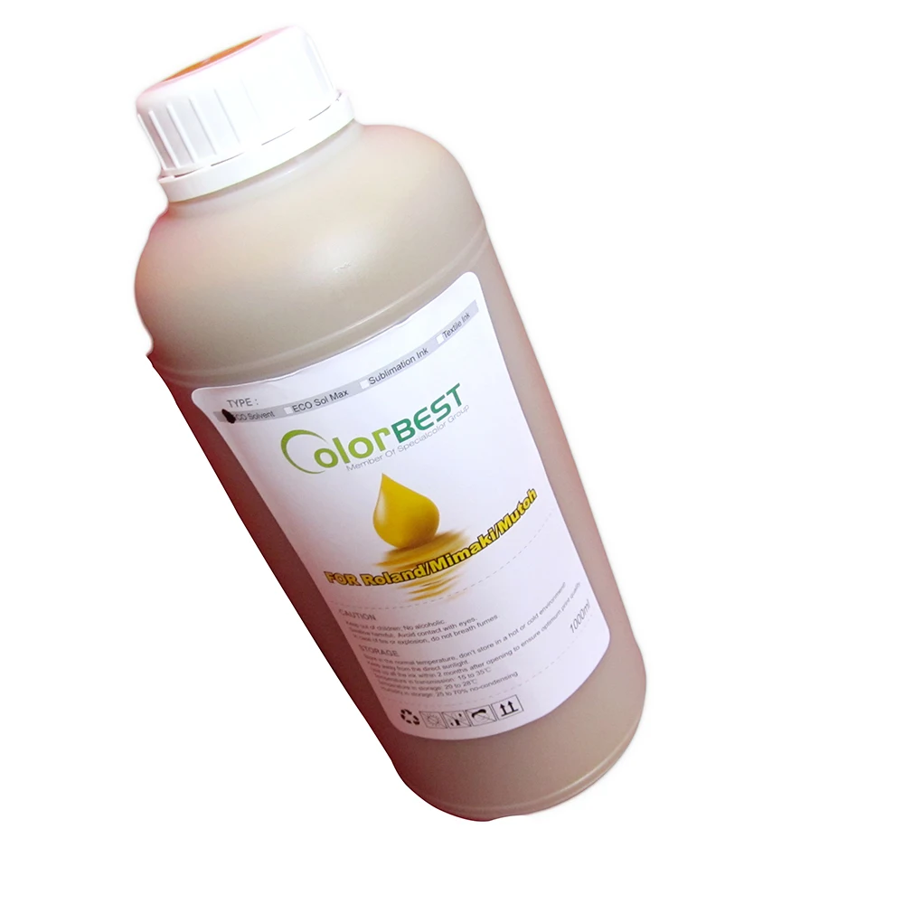 

Roland/Mimaki/Mutoh Eco solvent ink compatible color Y