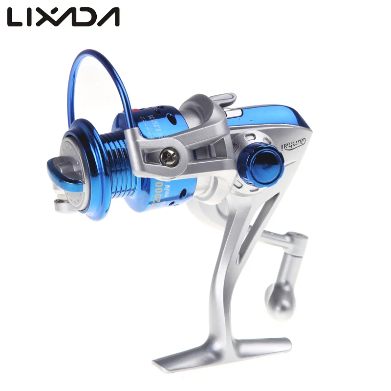 

Lixada Fishing Spinning Reel 10BB Ball Bearings Left Right Interchangeable Collapsible Handle Fish Wheel ST2000 5.1:1