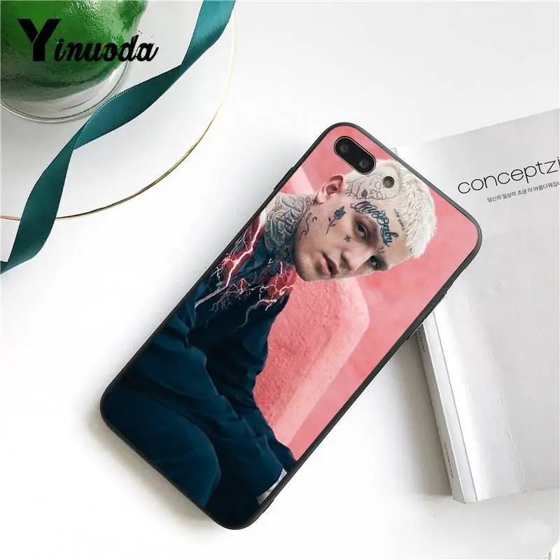 Yinuoda Lil Peep Lil Bo Peep Мягкий силиконовый чехол для телефона из ТПУ для iPhone 8 7 6 6S 6Plus X XS MAX 5 5S SE XR 10 11 11pro 11promax