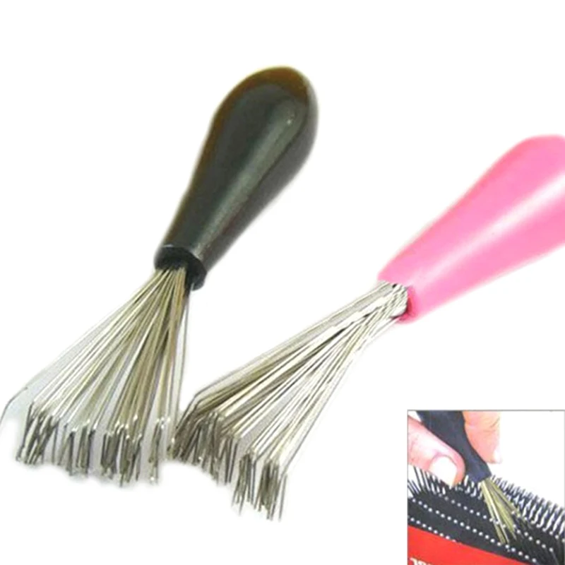 1 Pcs Embedded Comb Hair Brush Cleaner Cleaning Remover Plastic Comb ...