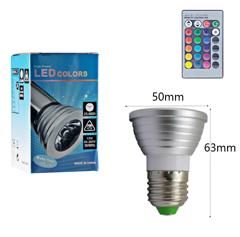 led colorful bulb