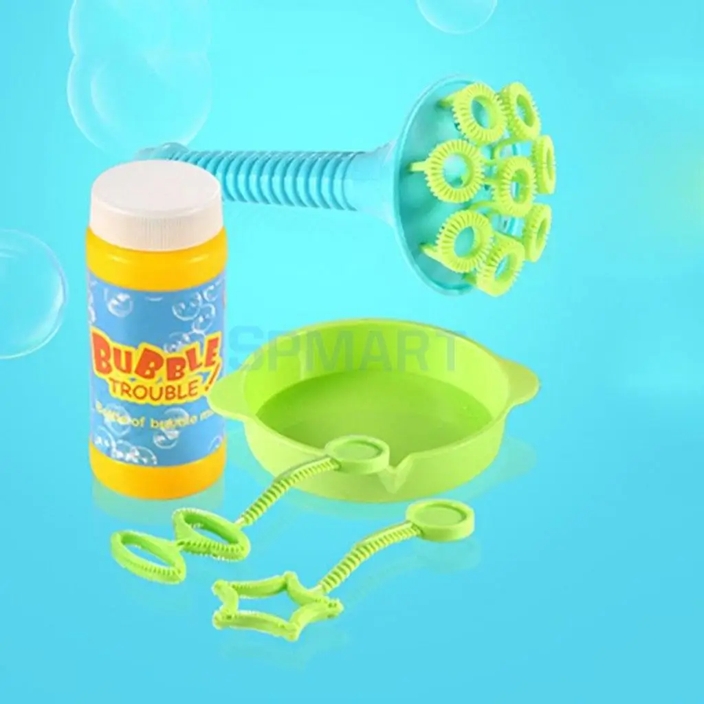 4 шт. пластиковая игрушка воздуходувка для пузырьков набор ручных инструментов для изготовления пузырьков детский отдых на открытом воздухе играть забавные игры