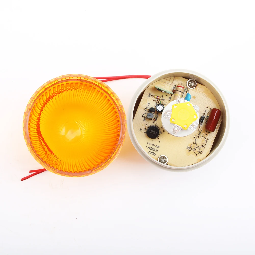 DC 12V 24V AC 110V 220V светодиодный 2071 красный желтый и зеленый цвета синий