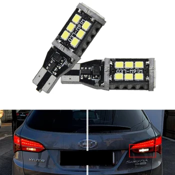 

2pcs Canbus Error Free 921 912 T10 T15 SMD LED Bulbs Car Backup Reverse Lights For Hyundai Santa Fe 3rd. Gen. DM FL (2018)