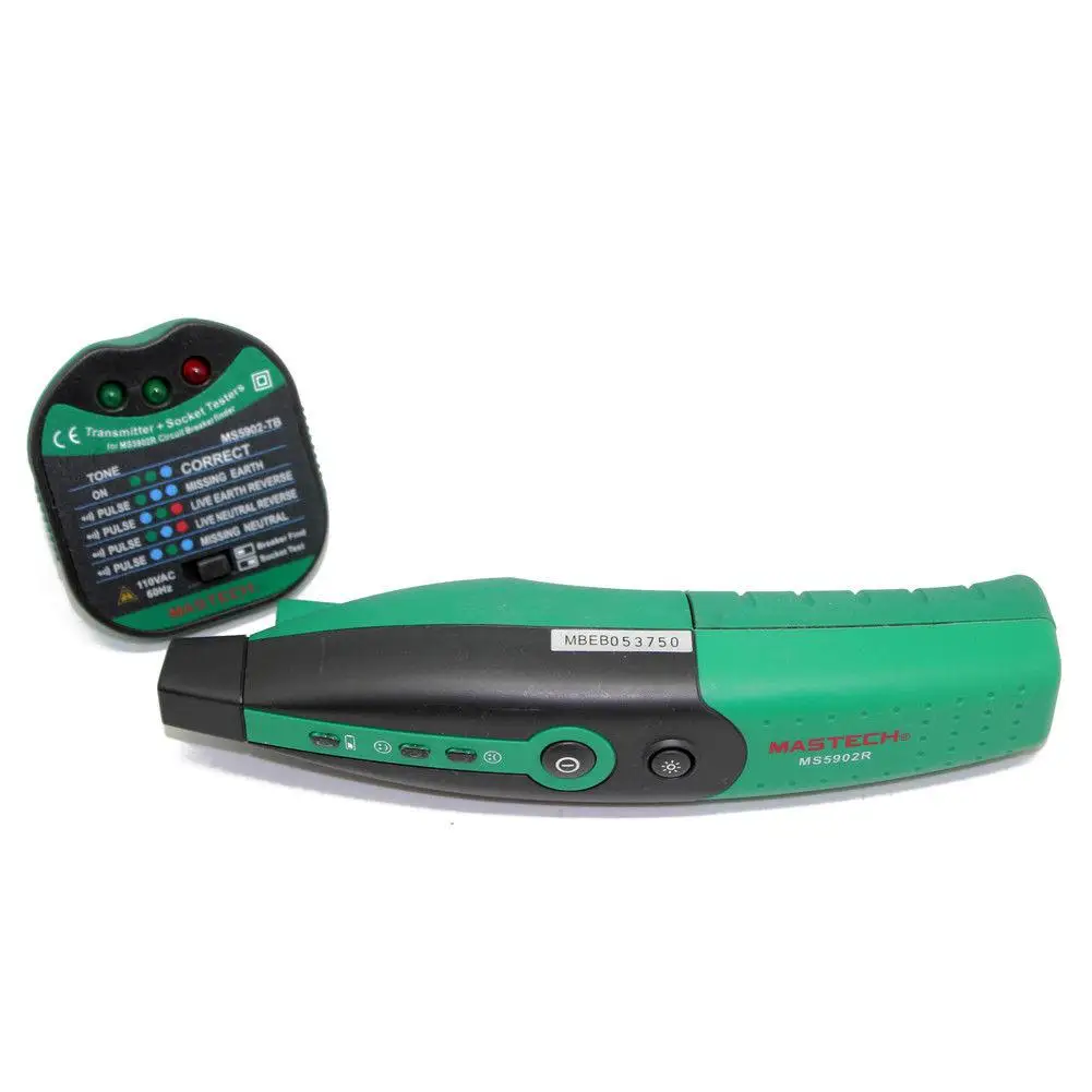 

MS5902 Automatic Circuit Breaker Finder Fuse Socket Tester