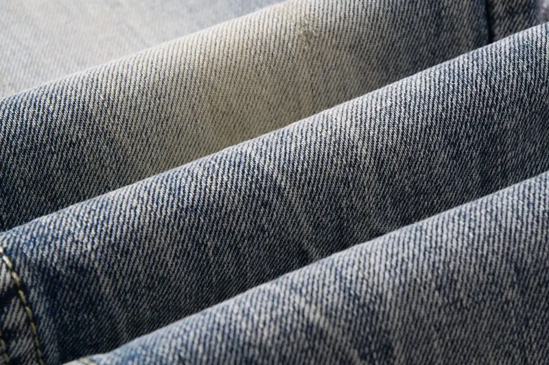 Fashion Designer Men Jeans Blue Color Cotton Denim Pants hombre Straight Fit Vintage Classical Jeans Men Simple Retro Long Jeans