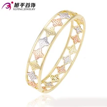 Xuping de Moda Brazalete Del Encanto Del Diseño de Moda del Regalo Multicolor Chapado En Oro Brazalete de la Joyería De Oro para Mujeres de La Muchacha de Alta Calidad S9-51283