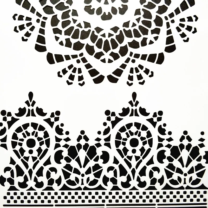 DIY Painting A4 Size Mandala Pattern Stencil Template For Wall Painting Photo Album Decorative Embossing Paper Cards DIY Painting A4 Size Mandala Pattern Stencil Template For Wall Painting Photo Album Decorative Embossing Paper Cards