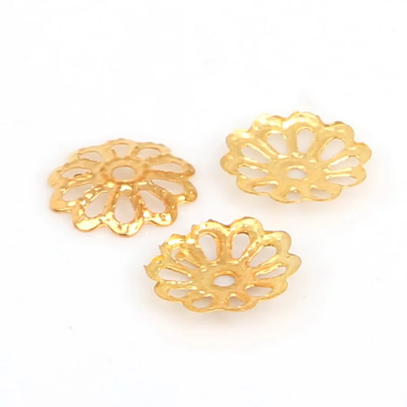 900 шт. конусы для бусин 3 цвета 9 мм|bead caps cone|bead capsflower bead |