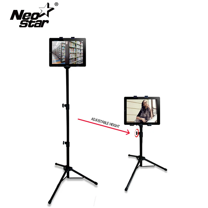 NEO STAR Adjustable Floor Tablet Stand For Ipad For Nintend Switch For Mobile Phone Universal 4.7-10.5 inch Lazy Metal Stand